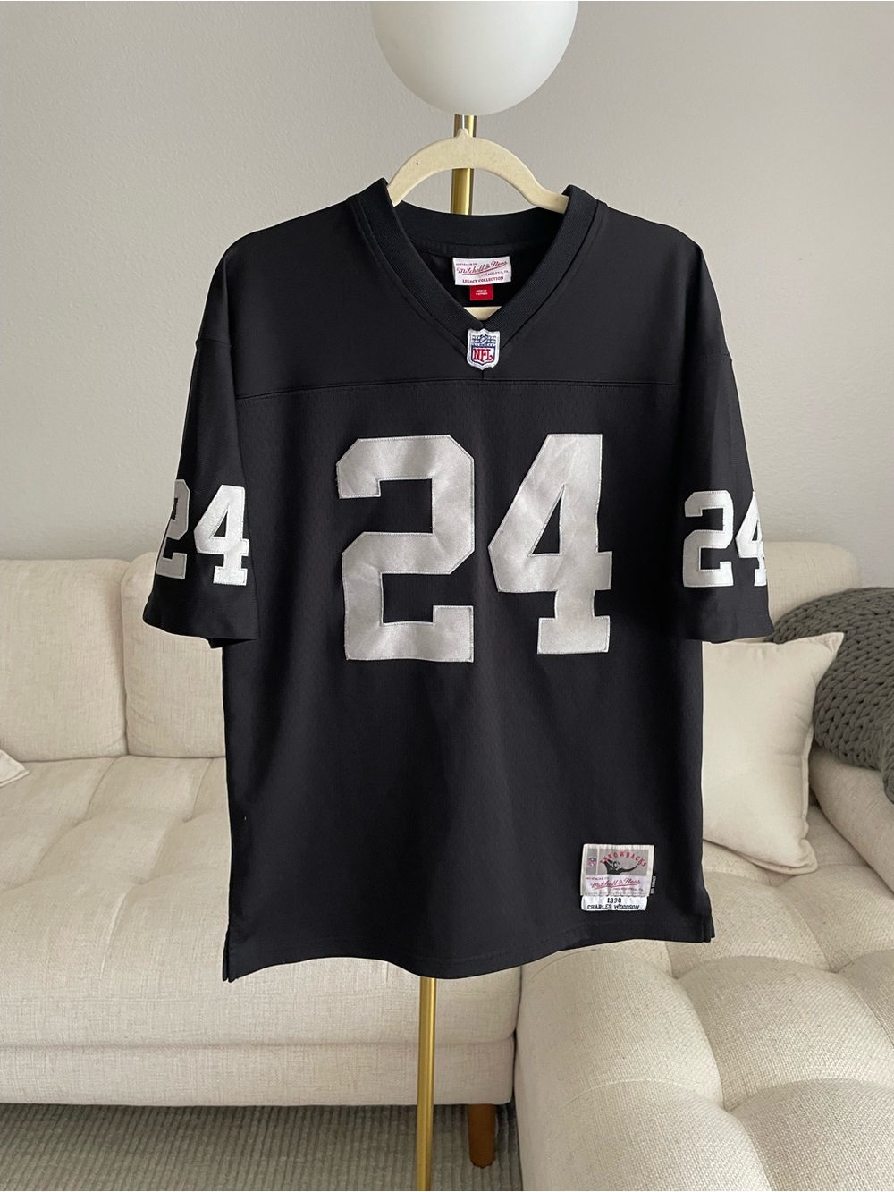 Mitchell & Ness NFL Legacy Collection Throwbacks 1998 Charles Woodson Raiders
